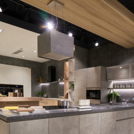 Máy hút mùi đảo Malloca CONCRETE K-400 - 9