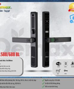Khóa thông minh DEMAX SL688 BL tiêu chuẩn Đức - 27