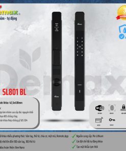 Khóa cửa điện tử DEMAX SL801 BL tiêu chuẩn Đức - 18 Khóa cửa điện tử DEMAX SL801 BL tiêu chuẩn Đức - 17