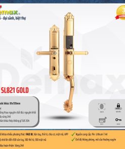 Khóa đại sảnh DEMAX SL821 GOLD tiêu chuẩn Đức - 31