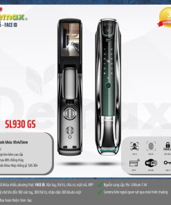 Khóa nhận diện khuôn mặt DEMAX SL930 GS tiêu chuẩn Đức - 17