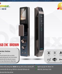 Khóa thông minh DEMAX SL968 CNC BROWN tiêu chuẩn Đức - 23
