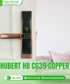 Khóa cửa vân tay Hubert HB CG39 Copper