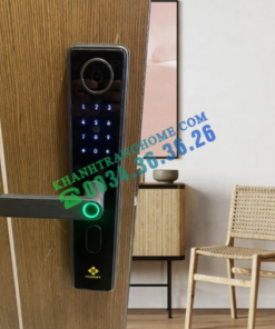 Khoá vân tay cửa gỗ HUBERT HB CG66 Black