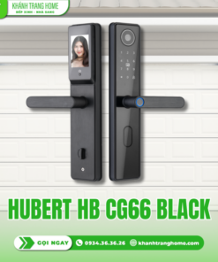 KHÓA CỬA VÂN TAY HUBERT HB CG66 BLACK