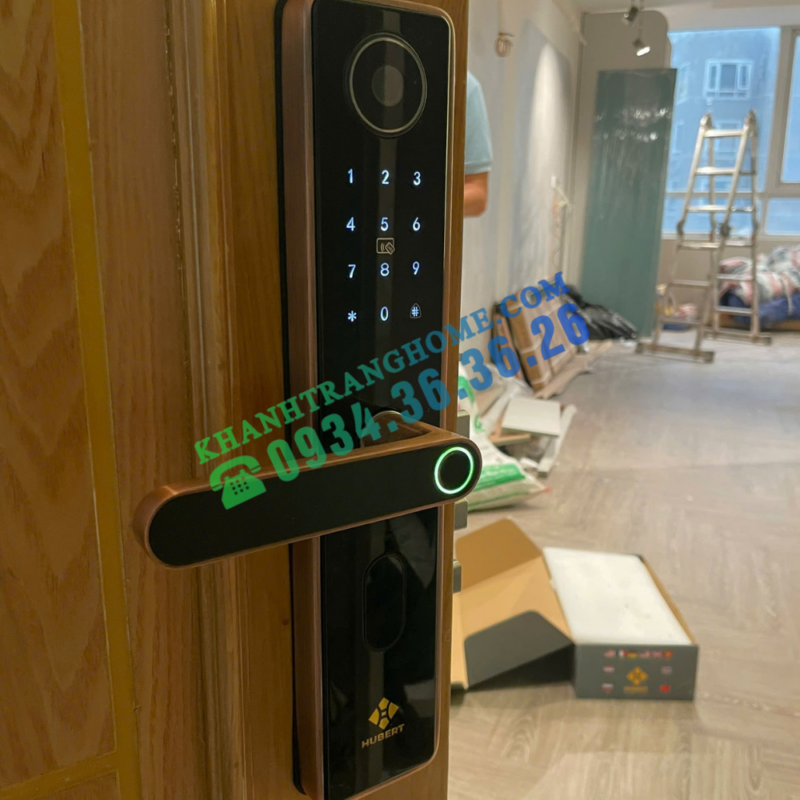 KHÓA CỬA VÂN TAY HUBERT HB CG66 COPPER - 28 KHÓA CỬA VÂN TAY HUBERT HB CG66 COPPER