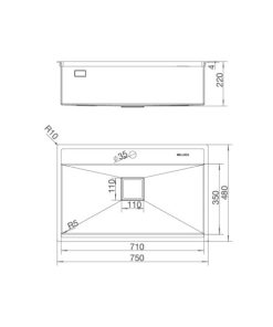 Chậu rửa Malloca MS 6302T - 11