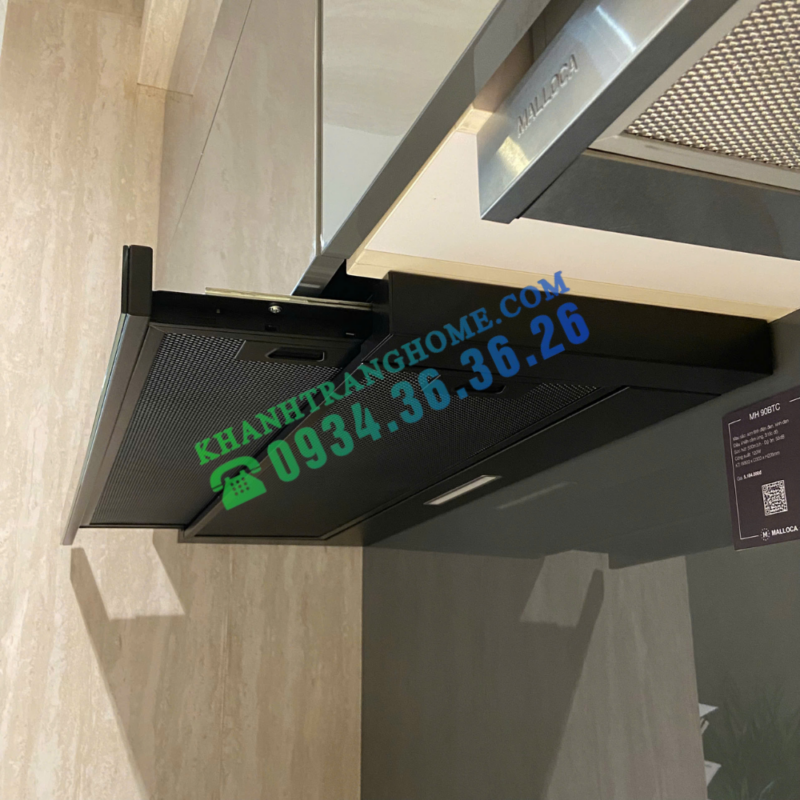 Máy hút khói khử mùi âm tủ Malloca MH 90BTC - 29 Máy hút khói khử mùi âm tủ MH 90BTC
