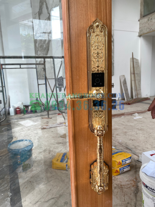 Khóa đại sảnh biệt thự cao cấp DEMAX SL986 GOLD APP WIFI tiêu chuẩn Đức - 20