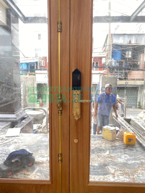 Khóa đại sảnh biệt thự cao cấp DEMAX SL986 GOLD APP WIFI tiêu chuẩn Đức - 14