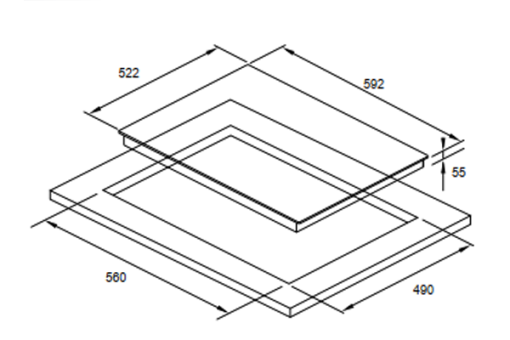 Bếp Từ 3 Vùng Nấu 3IF-63AS - 9