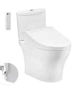 Bồn Cầu Điện Tử TOTO CS838DW14#XW Kèm Nắp Rửa Điện Tử WASHLET Dòng C5 – TCF24410AAA (220V) - 9