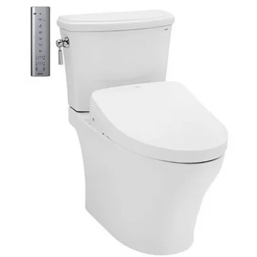 Bồn Cầu Điện Tử TOTO CS986CGW12#XW Kèm Nắp Rửa Điện Tử WASHLET (Loại Giấu Dây) Dòng S7 – TCF4911EZ (220V) - 3