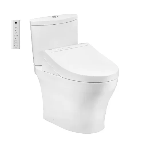 Bồn Cầu Điện Tử TOTO CS838CDW15#XW Kèm Nắp Rửa Điện Tử WASHLET (Loại Giấu Dây) Dòng C5 – TCF24460AAA (220V) - 3