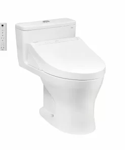 Bồn Cầu Điện Tử TOTO MS855CDW15#XW Kèm Nắp Rửa Điện Tử WASHLET (Loại Giấu Dây) Dòng C5 – TCF24460AAA (220V) - 9