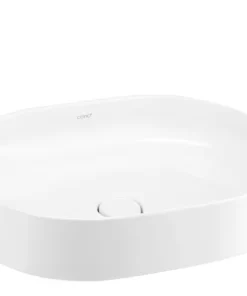 Chậu Rửa Lavabo COTTO C003437 Đặt Bàn Kháng Khuẩn