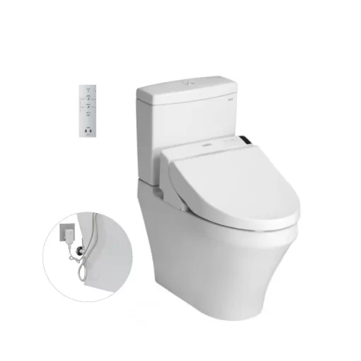 Bồn Cầu Điện Tử TOTO CS945DNW6#XW Kèm Nắp Rửa Điện Tử WASHLET Dòng C5 – TCF6531Z (220V) - 3