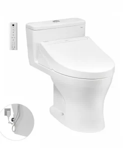 Bồn Cầu Điện Tử TOTO MS855DW14#XW Kèm Nắp Rửa Điện Tử WASHLET Dòng C5 – TCF24410AAA (220V) - 9