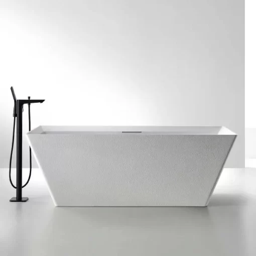 Bồn Tắm Đá MOWOEN MW001-Matt White 1700mm - 3