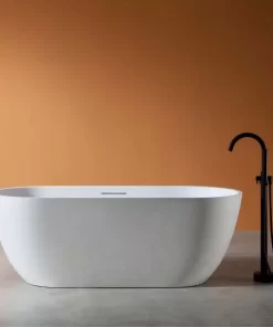 Bồn Tắm Đá MOWOEN MW002-Matt White 1700mm - 13