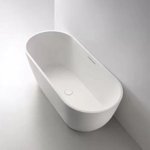 Bồn Tắm Đá MOWOEN MW002-Matt White 1700mm - 7