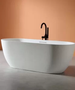 Bồn Tắm Đá MOWOEN MW002-Matt White 1700mm - 15