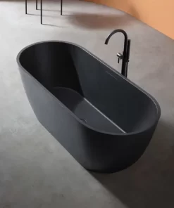 Bồn Tắm Đá MOWOEN MW002-Matt Black 1700mm - 10 Bồn Tắm Đá MOWOEN MW002-Matt Black 1700mm - 9