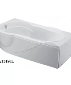 Bồn Tắm Chân Yếm CAESAR AT3180L/R 1.8M - 6 Bồn Tắm Chân Yếm CAESAR AT3180L/R 1.8M - 5