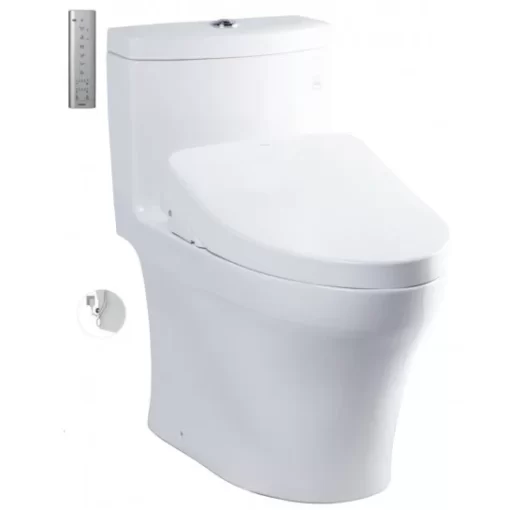 Bồn Cầu Điện Tử TOTO MS889DRW11#XW Kèm Nắp Rửa Điện Tử WASHLET Dòng S7 – TCF4911Z (220V) - 1