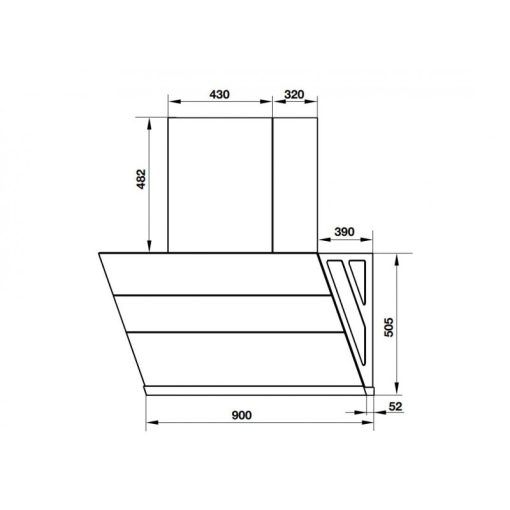 MÁY HÚT MÙI GẮN TƯỜNG HAFELE HC-H902WC 538.81.742 - 3