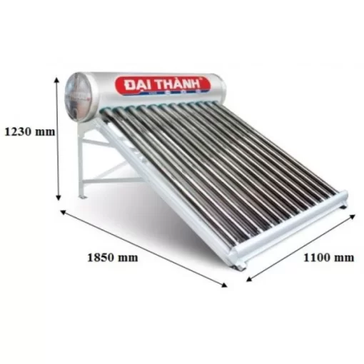 Máy Năng Lượng Mặt Trời ĐẠI THÀNH 160 Lít VIGO SUS316 Dạng Ống 58 - 1