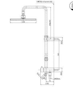 Sen Cây TOTO TBW08006A Nóng Lạnh - 14 Sen Cây TOTO TBW08006A Nóng Lạnh - 13