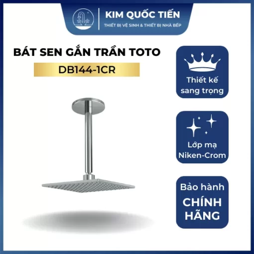 Bát Sen Gắn Trần TOTO DB144-1CR Vuông 220mm - 5