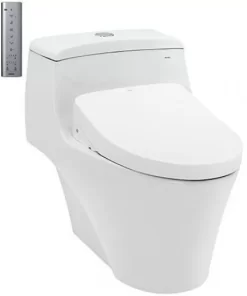 Bồn Cầu Điện Tử TOTO MS889CDRW12#XW Kèm Nắp Rửa Điện Tử WASHLET (Loại Giấu Dây) Dòng S7 – TCF4911EZ (220V) - 7