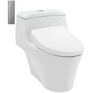 Bồn Cầu Điện Tử TOTO MS889CDRW12#XW Kèm Nắp Rửa Điện Tử WASHLET (Loại Giấu Dây) Dòng S7 – TCF4911EZ (220V) - 7