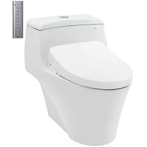 Bồn Cầu Điện Tử TOTO CW823REAW12#W/T53P100VR Kèm Nắp Rửa Điện Tử WASHLET (Loại Giấu Dây) Dòng S7 – TCF4911EZ (220V) - 1