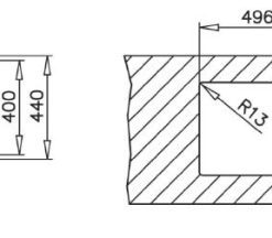 Chậu Rửa Inox Teka LINEA R15 50 40 10138005 - 6 Chậu Rửa Inox Teka LINEA R15 50 40 10138005 - 5