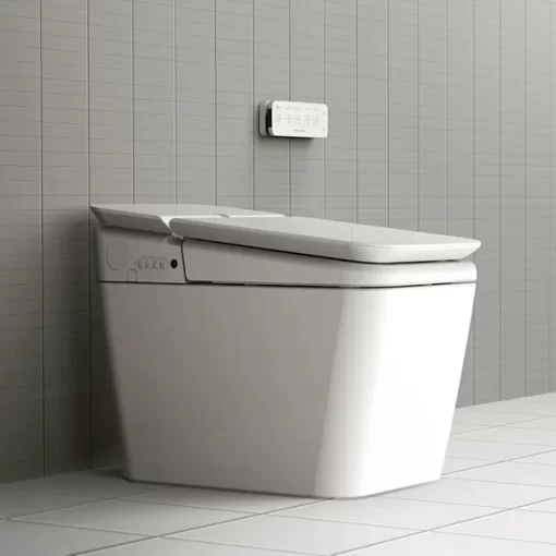 Bồn Cầu Điện Tử AMERICAN STANDARD KP-8312 1 Khối Nắp Tự Động Đóng Êm PLAT - 1
