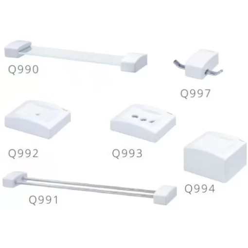Bộ Phụ Kiện CAESAR Q990-A6-PW Sứ 6 Món - 1