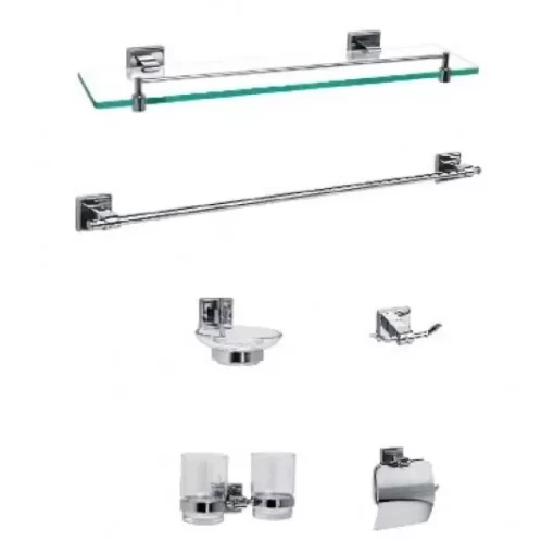 Bộ Phụ Kiện Phòng Tắm VIGLACERA VG95 (VGPK02) 6 Món Inox - 1