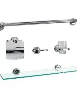 Bộ Phụ Kiện Phòng Tắm VIGLACERA VG98 (VGPK02) 5 Món Inox