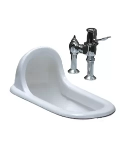 Bồn Cầu Xổm CAESAR C1230/BF449 Kèm Bộ Xả Gạt Tay - 6 Bồn Cầu Xổm CAESAR C1230/BF449 Kèm Bộ Xả Gạt Tay - 5