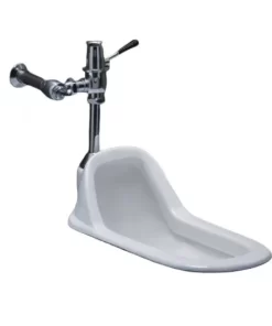 Bồn Cầu Xổm CAESAR C1250/BF446 Kèm Bộ Xả Gạt Tay - 5