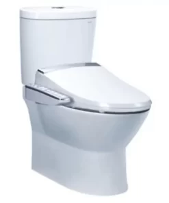 Bồn Cầu CAESAR CD1320/TAF200H 2 Khối Nắp Điện Tử