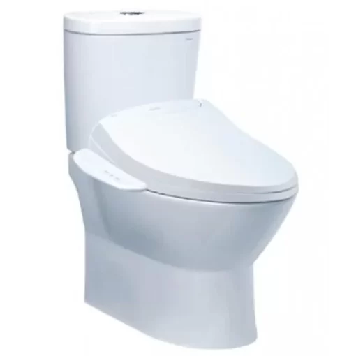 Bồn Cầu CAESAR CD1320/TAF400H 2 Khối Nắp Điện Tử - 1