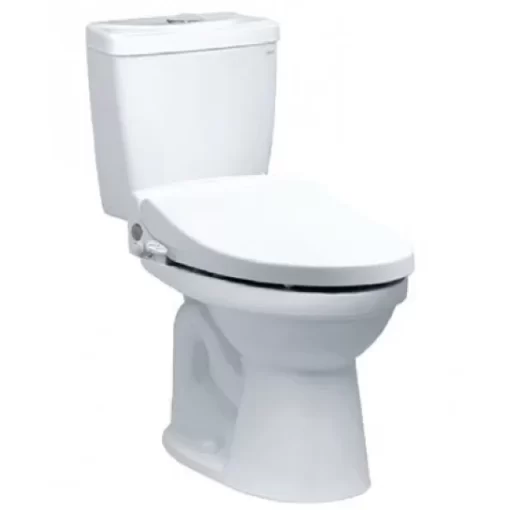 Bồn Cầu CAESAR CD1325/TAF050 2 Khối Nắp Rửa Cơ - 1