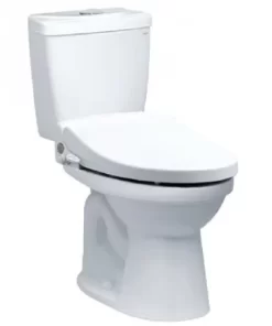 Bồn Cầu CAESAR CD1325/TAF050 2 Khối Nắp Rửa Cơ - 5