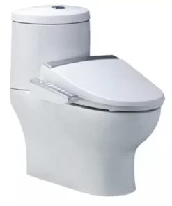 Bồn Cầu CAESAR CD1349/TAF200H 2 Khối Nắp Điện Tử