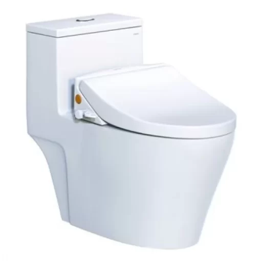 Bồn Cầu CAESAR CD1356/TAF050 1 Khối Nắp Rửa Cơ - 1