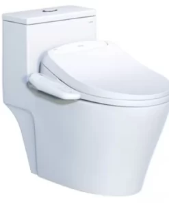 Bồn Cầu CAESAR CD1356/TAF400H 1 Khối Nắp Điện Tử